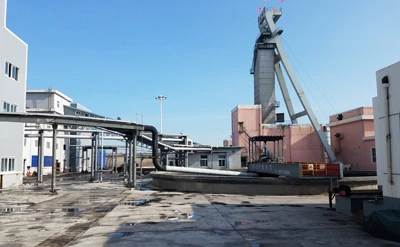 Nuestra compañía fue a la planta de lavado de carbón en Shanxi para proporcio...